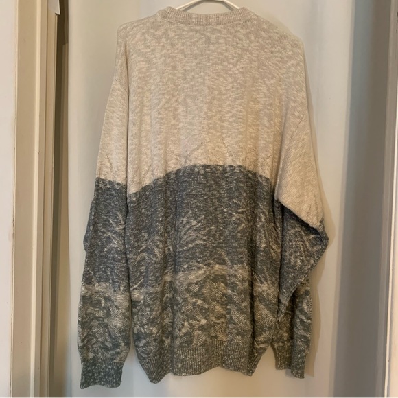 Made in Canada vintage Dad oversized knit sweater - Picture 6 of 8